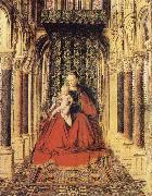 EYCK, Jan van, The Virgin and Child in a Church